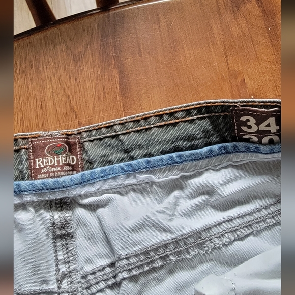 Redhead Baggy 90s Jeans Gray 34x30 - Picture 4 of 4